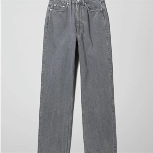 [SOLD] NWT WEEKDAY - Rowe Extra High Straight Jeans - Picture 7 of 10